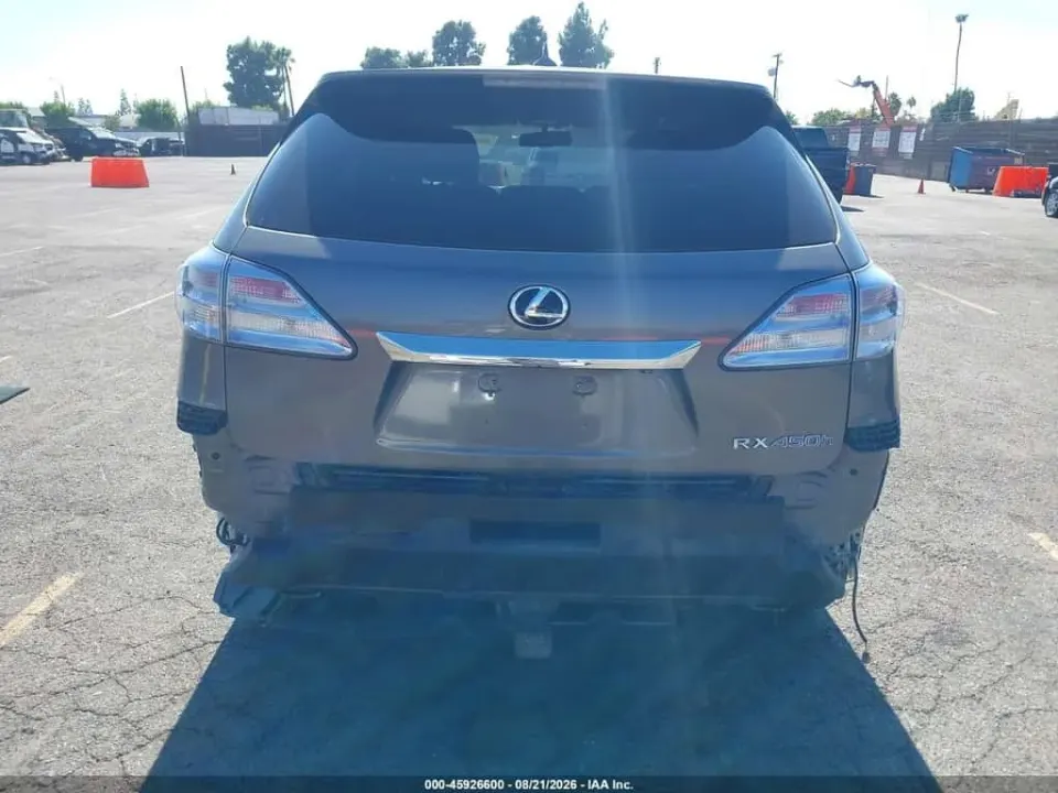 Lexus RX 450h 2012