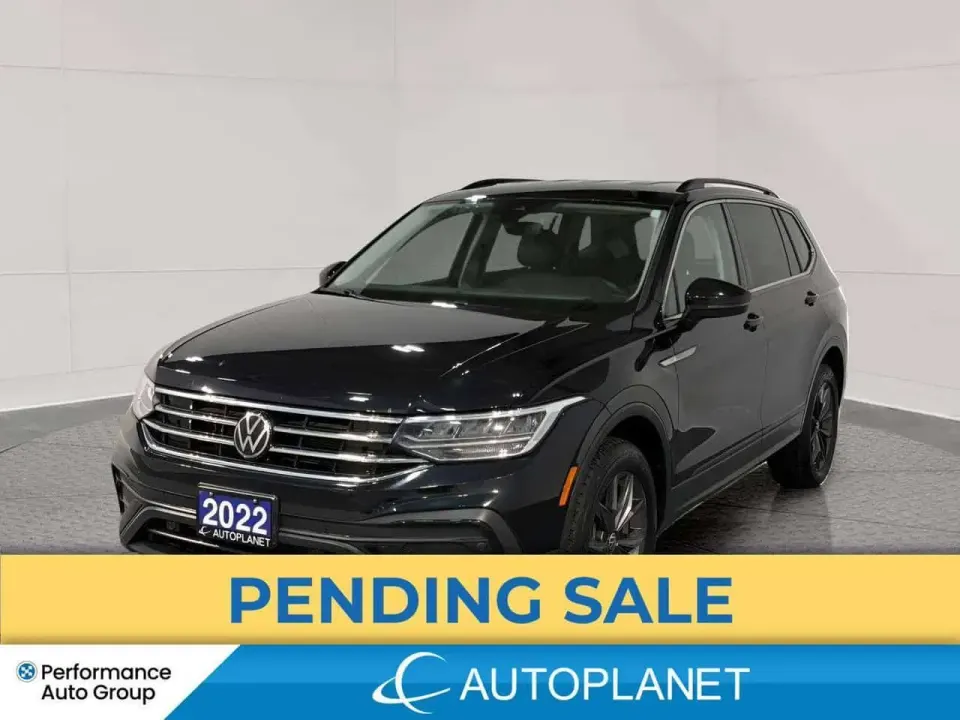 VW Tiguan Comfortline AWD, Apple CarPlay, Remote Start! 2022