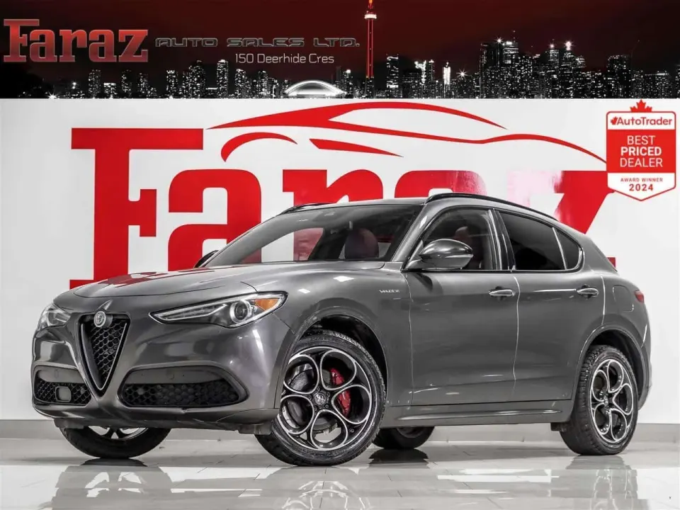 Alfa Romeo Stelvio Veloce|Accident Free|One Owner|Adaptive Cruise Con 2022