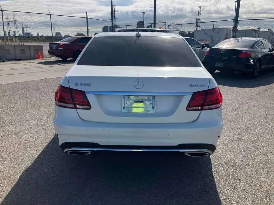 Mercedes-Benz 4dr Sdn E 350 4MATIC 2014