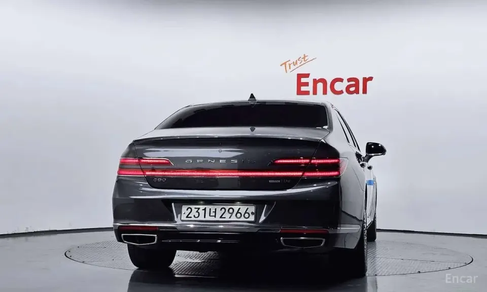Genesis G90 3.8 AWD Structure change (Bi-fuel) 2019