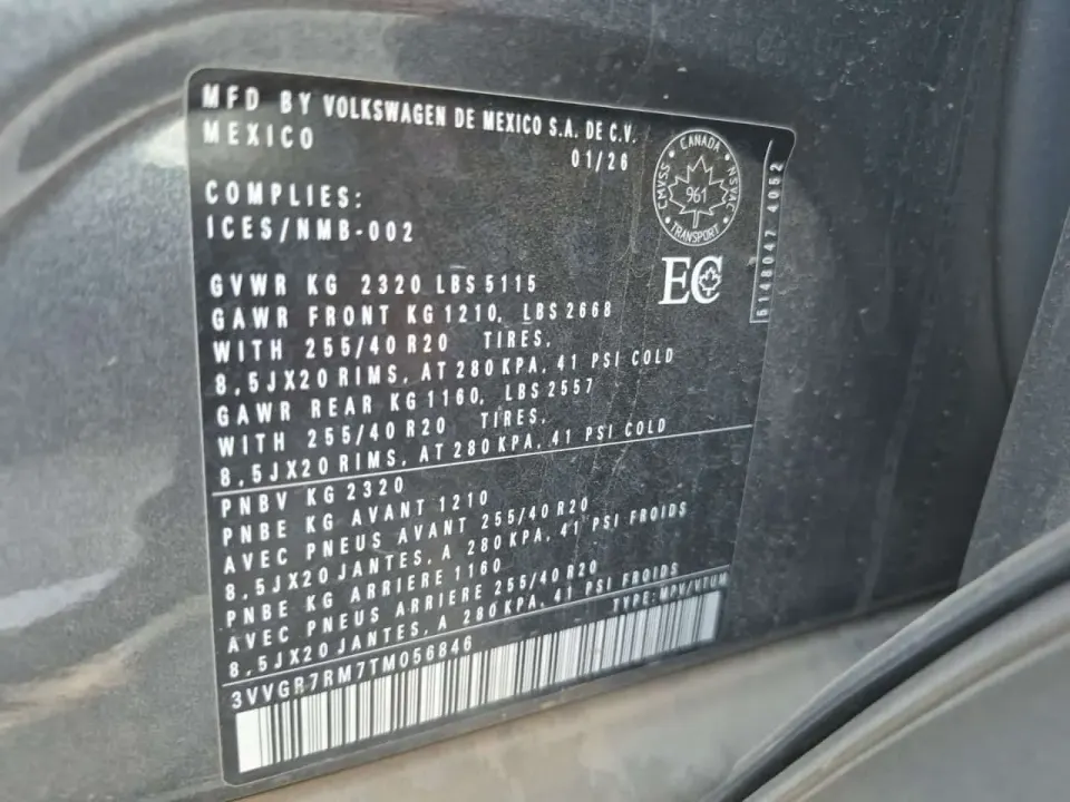 VW Tiguan Comfortline R-Line Black Edition 2026