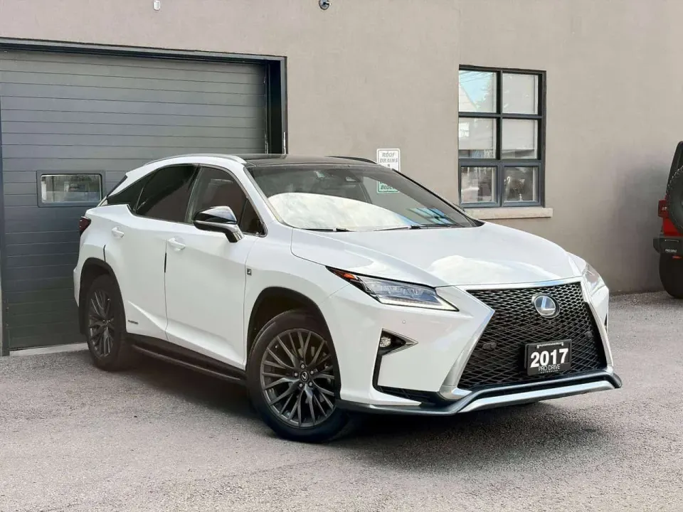 Lexus RX 450h 450h Hybrid* F SPORT 3* RED INTERIOR* CERTIFIED 2017