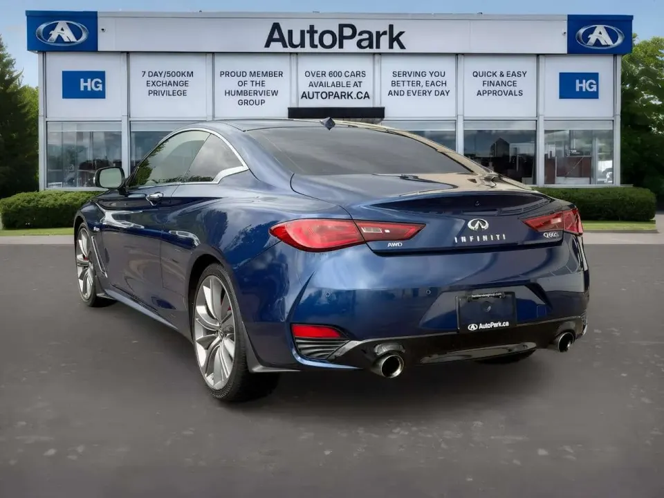 Infiniti Q60 3.0 Red Sport 400 AWD 400-HP Twin-Turbo V6 | Leather Interior | 360° Camera | Adaptive Cruise Control | Bose Audio 2019