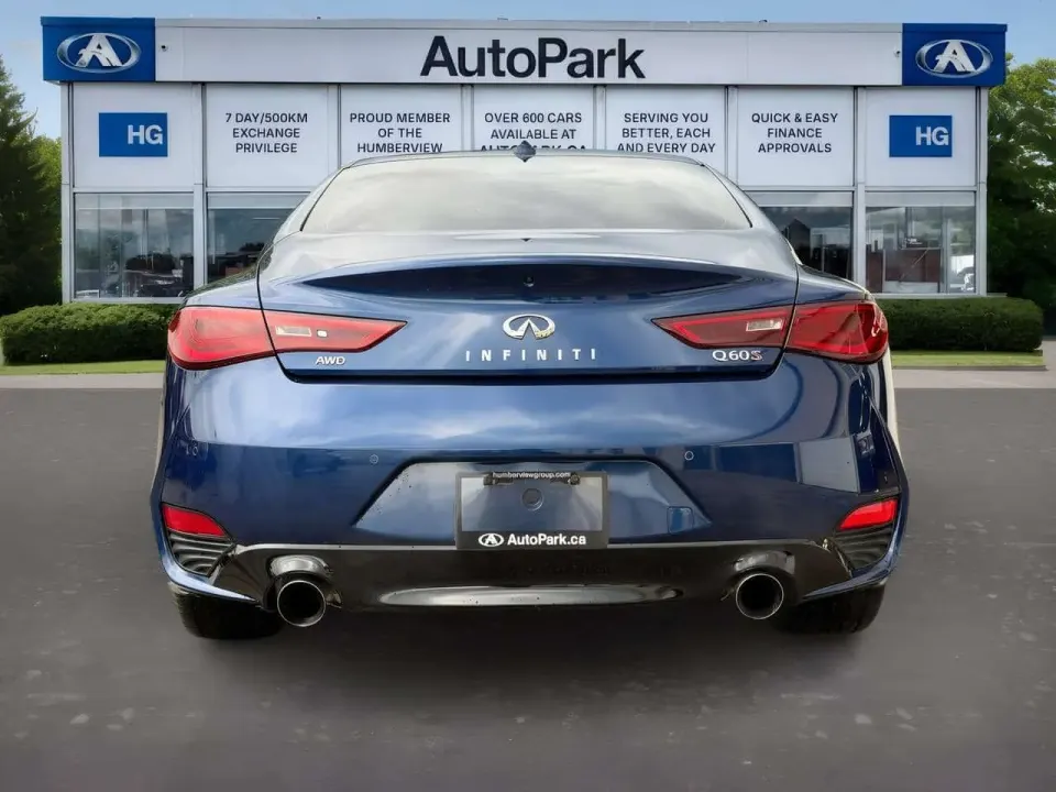 Infiniti Q60 3.0 Red Sport 400 AWD 400-HP Twin-Turbo V6 | Leather Interior | 360° Camera | Adaptive Cruise Control | Bose Audio 2019