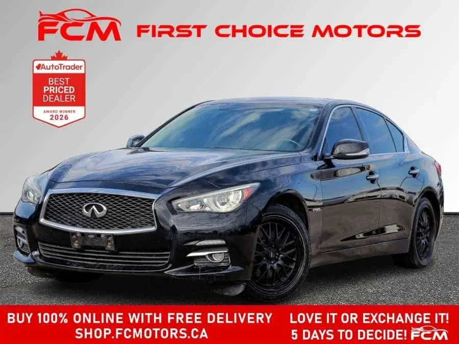 Infiniti Q50 HYBRID | FULLY CERTIFIED WITH WARRANTY 2014