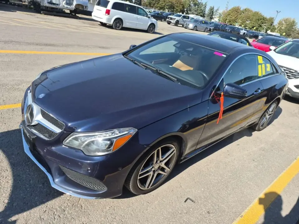 Mercedes-Benz 2dr Cpe 4matic E 400 2016