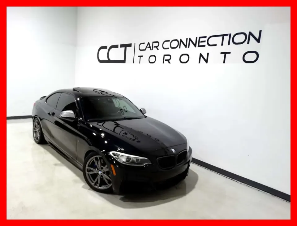 BMW M235i M235I X-DRIVE *HARMAN KARDON/BLUETOOTH/BACKUP CAM/LEATHER/ALLOYS/LOW KMS*!!! 2015