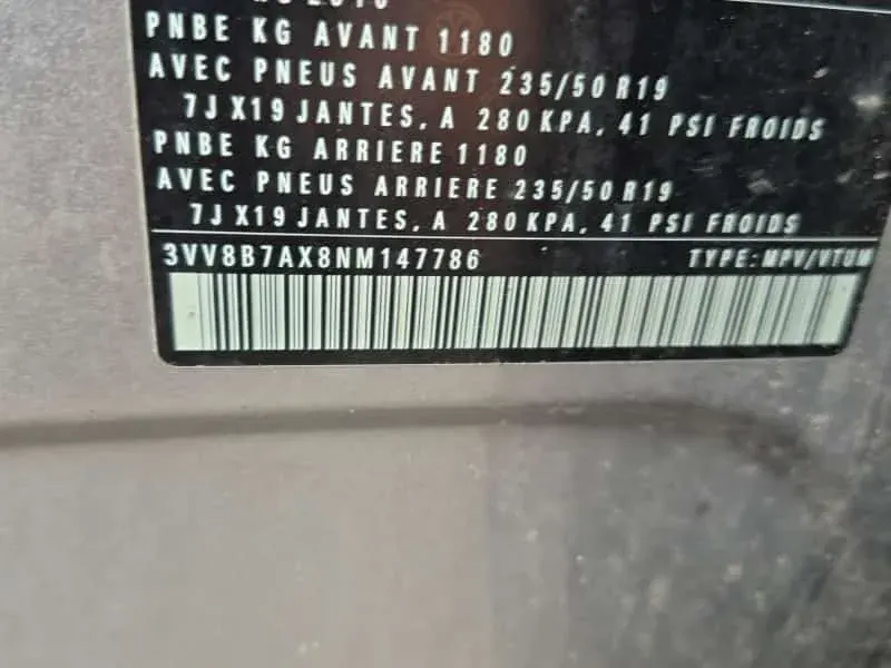VW Tiguan COMFORTLINE R-LINE BLACK EDITION 2022