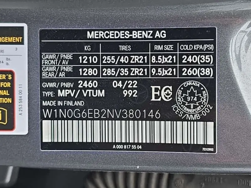 Mercedes-Benz GLK AMG GLC43 2022