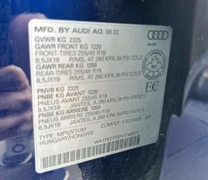 Audi Q3 TECHNIK 2022