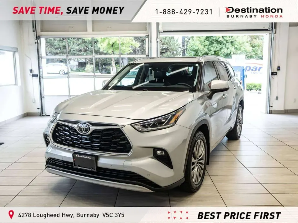 Toyota Highlander 3.5 V6 PLATINUM PKG AWD - FULLY LOADED - 3 ROW LUXURY! 2020