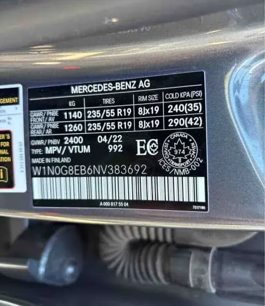 Mercedes-Benz GLC300 4MATIC 2022