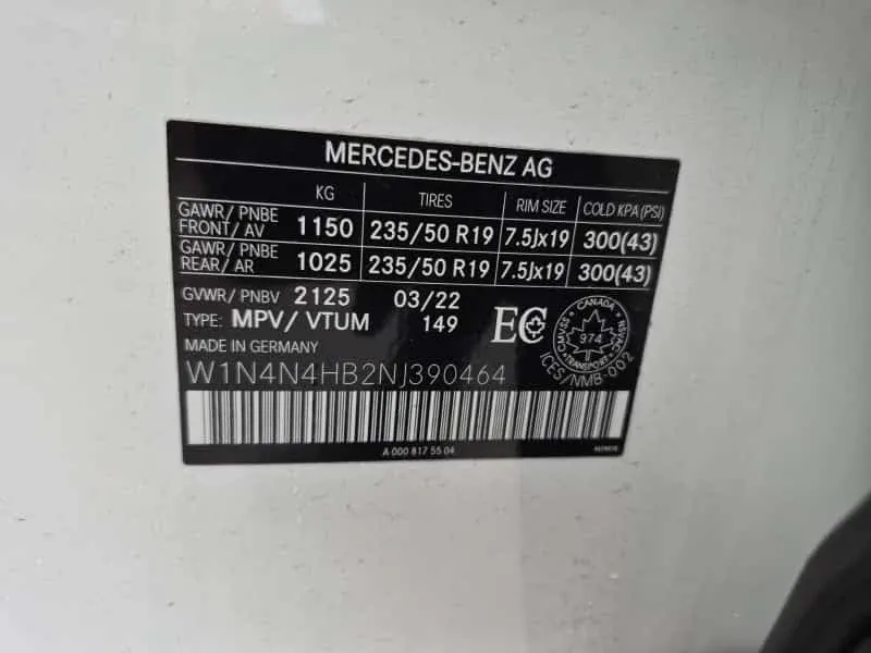 Mercedes-Benz GLA250 4MATIC 2022