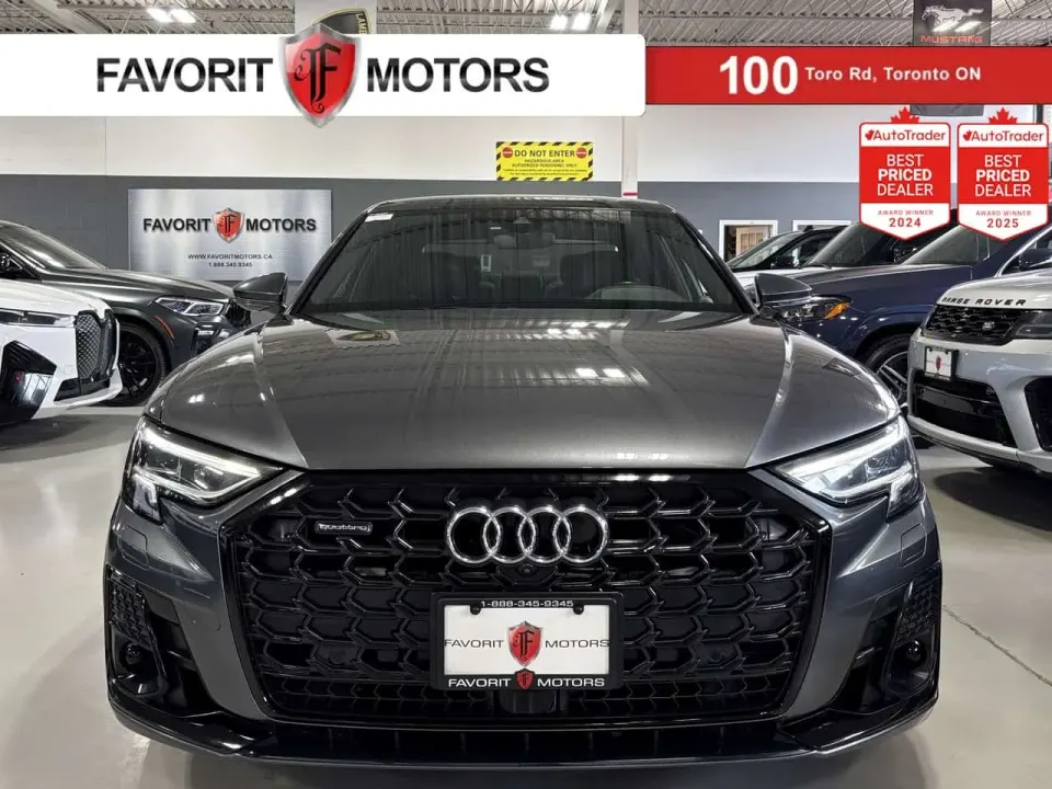 Audi 55 TFSI A8L|S-LINE|QUATTRO|NAV|3DCAM|BANGOLUFSEN|WOODTRIMS 2022