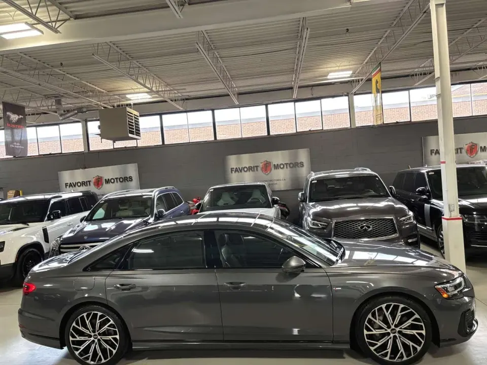 Audi 55 TFSI A8L|S-LINE|QUATTRO|NAV|3DCAM|BANGOLUFSEN|WOODTRIMS 2022