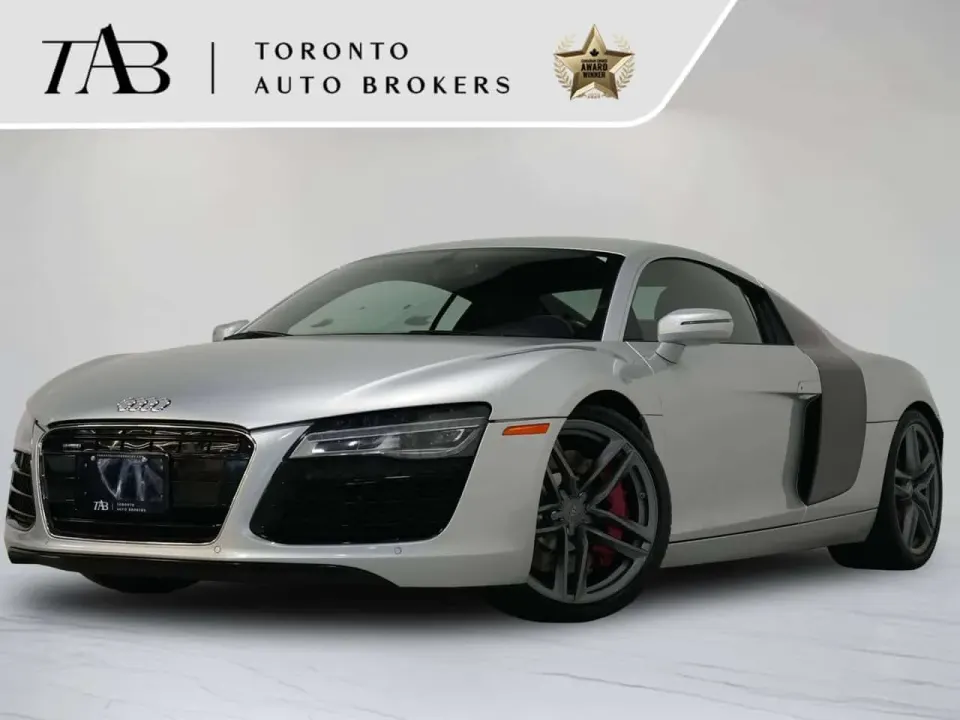 Audi R8 MANUAL | B&O | NAV PKG 2014