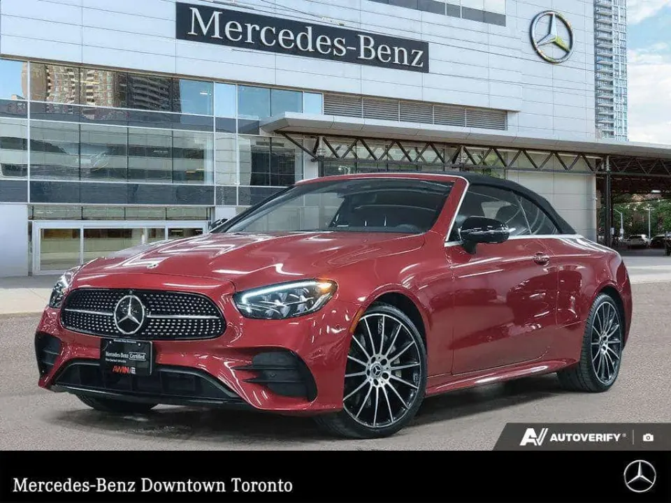 Mercedes-Benz E 450 Cabriolet | Star Certified | Premium | Intelligent 2022
