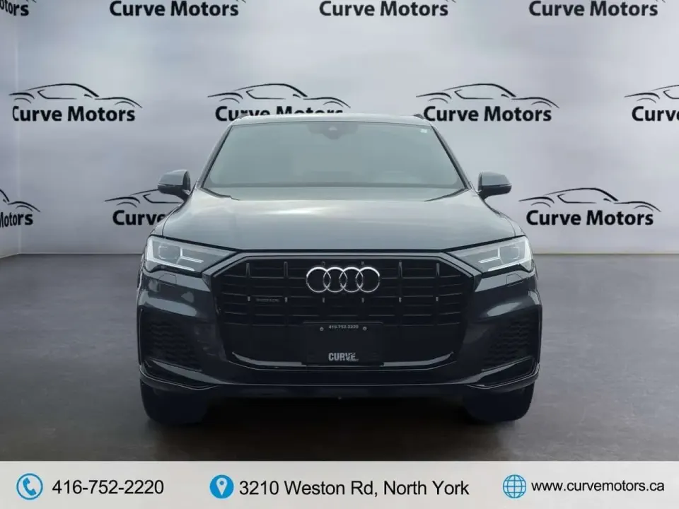 Audi Q7 55 TFSI Progressiv S-Line * LOW KM / COOLED SEATS / CARPLAY / PANO / 360 CAM 2021