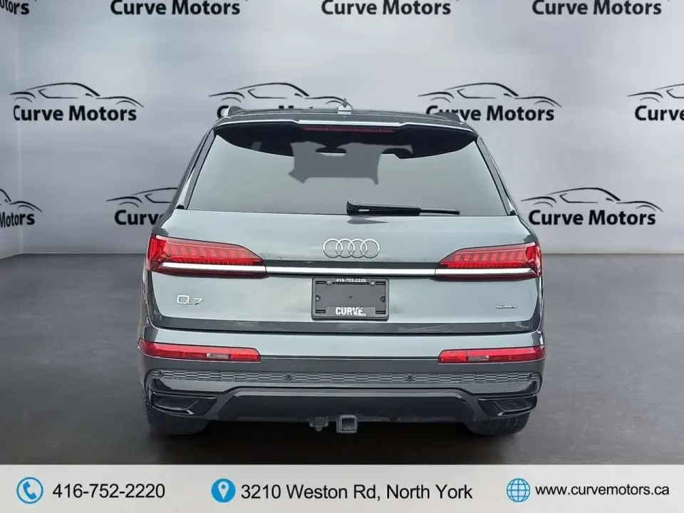 Audi Q7 55 TFSI Progressiv S-Line * LOW KM / COOLED SEATS / CARPLAY / PANO / 360 CAM 2021