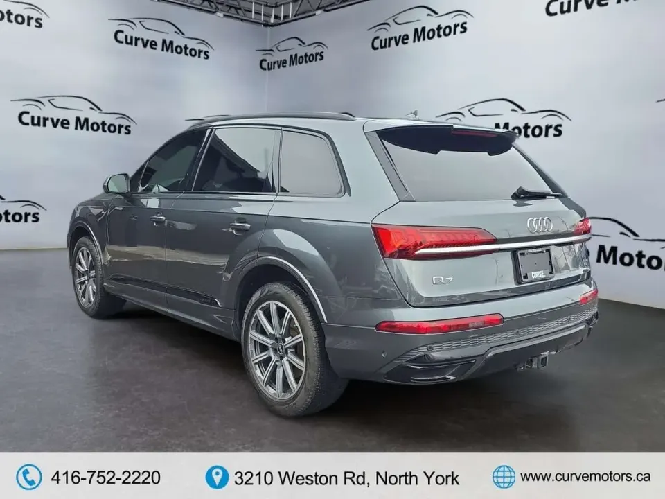 Audi Q7 55 TFSI Progressiv S-Line * LOW KM / COOLED SEATS / CARPLAY / PANO / 360 CAM 2021