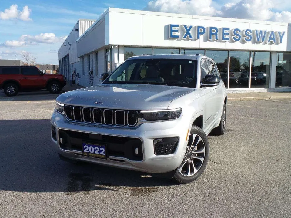 Jeep Grand cherokee OVERLAND, LEATHER, HEADS-UP-DISPLAY, LOADED! 2022