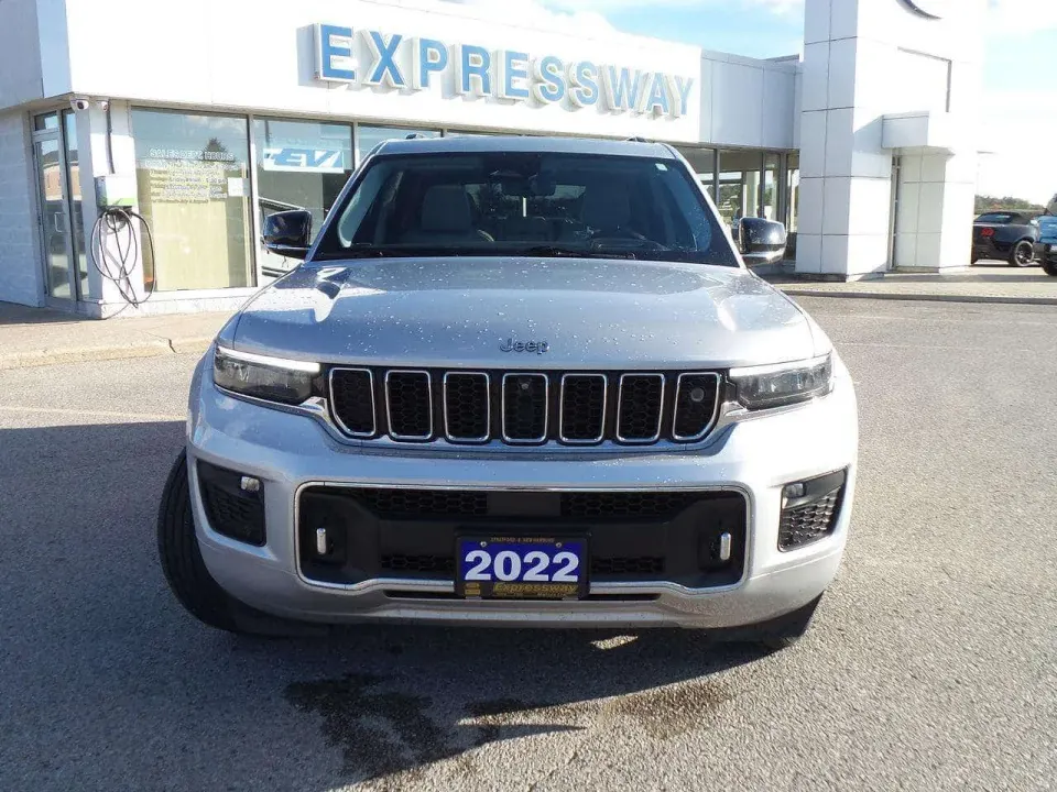 Jeep Grand cherokee OVERLAND, LEATHER, HEADS-UP-DISPLAY, LOADED! 2022
