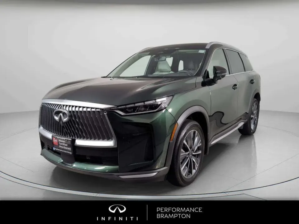 Infiniti QX60 2.0 LUXE AWD ONE OWNER LIKE NEW INFINITI CERTIFIED 2026