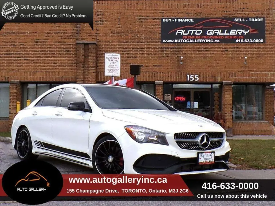 Mercedes-Benz CLA 250 4MATIC AMG APPEARANCE PKG.|ONTARIO VEHICLE 2017