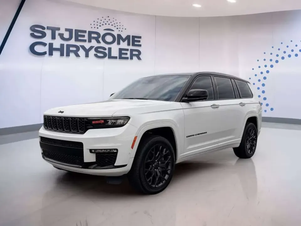 Jeep JEEP GRAND CHEROKEE L SUMMIT 2023, V8 5,7 L, 7 PASSAGERS ET LE LUXE SANS COMPROMIS 2023