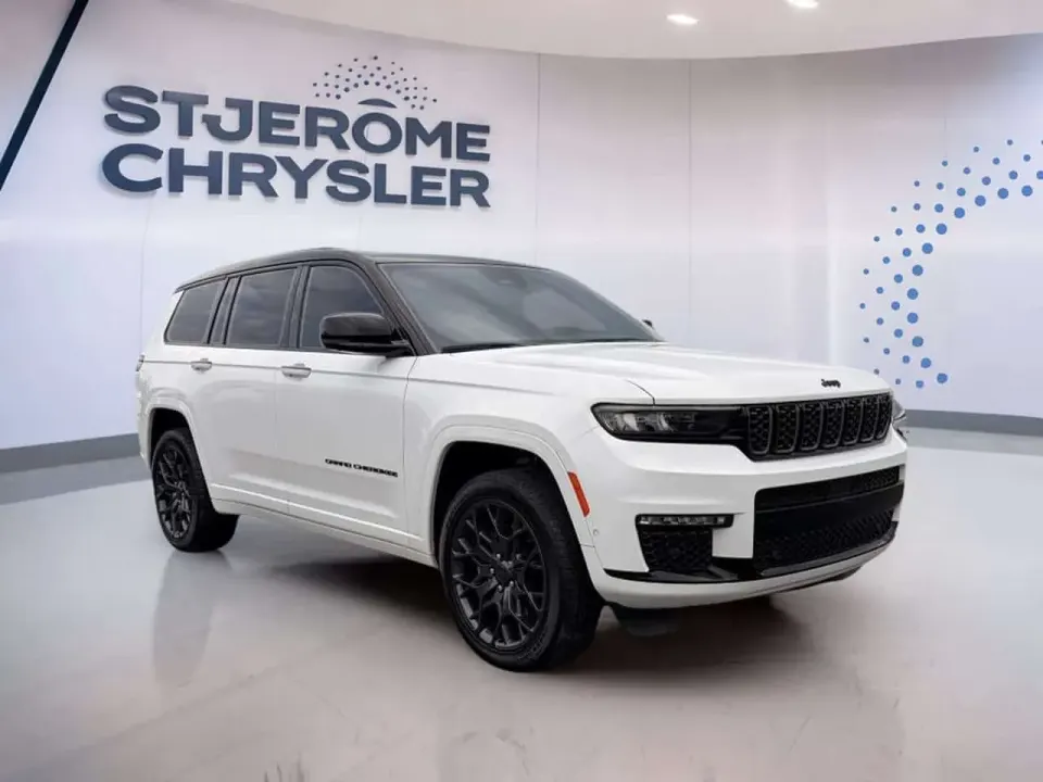 Jeep JEEP GRAND CHEROKEE L SUMMIT 2023, V8 5,7 L, 7 PASSAGERS ET LE LUXE SANS COMPROMIS 2023