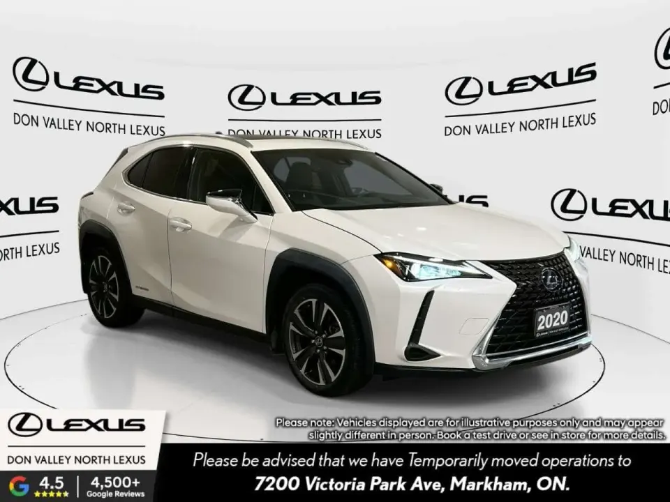 Lexus UX 250h Premium Pkg-Heated and Vented Leather Seats-CarPla 2020