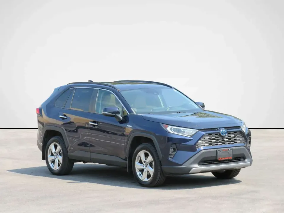 Toyota Rav4 2.5 Hybrid Hybrid Limited AWD w/Leather Sunroof Camera Fully Loaded 2020