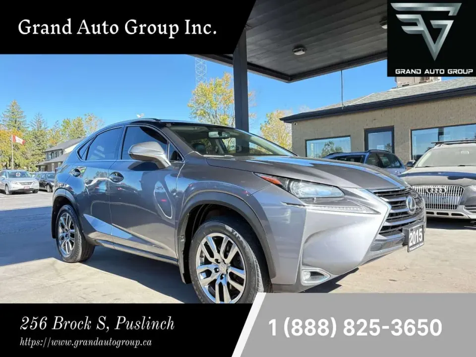 Lexus NX 200t AWD I 1 OWNER I ACCIDENT FREE I CERTIFIED 2015