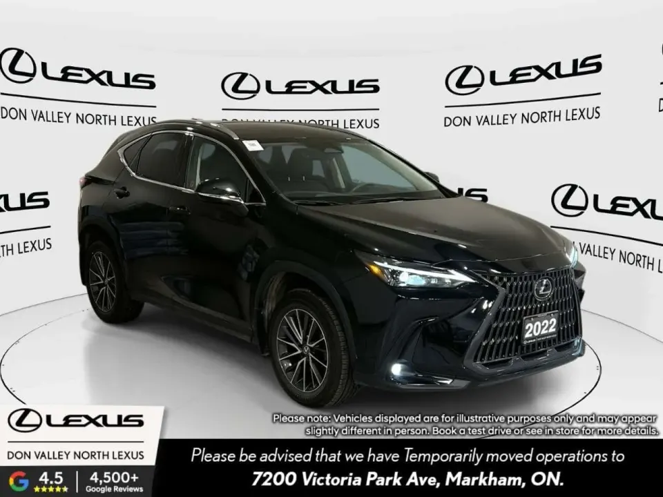 Lexus NX 350h Premium Pkg-Heated and Vented Seats-CarPlay 2022