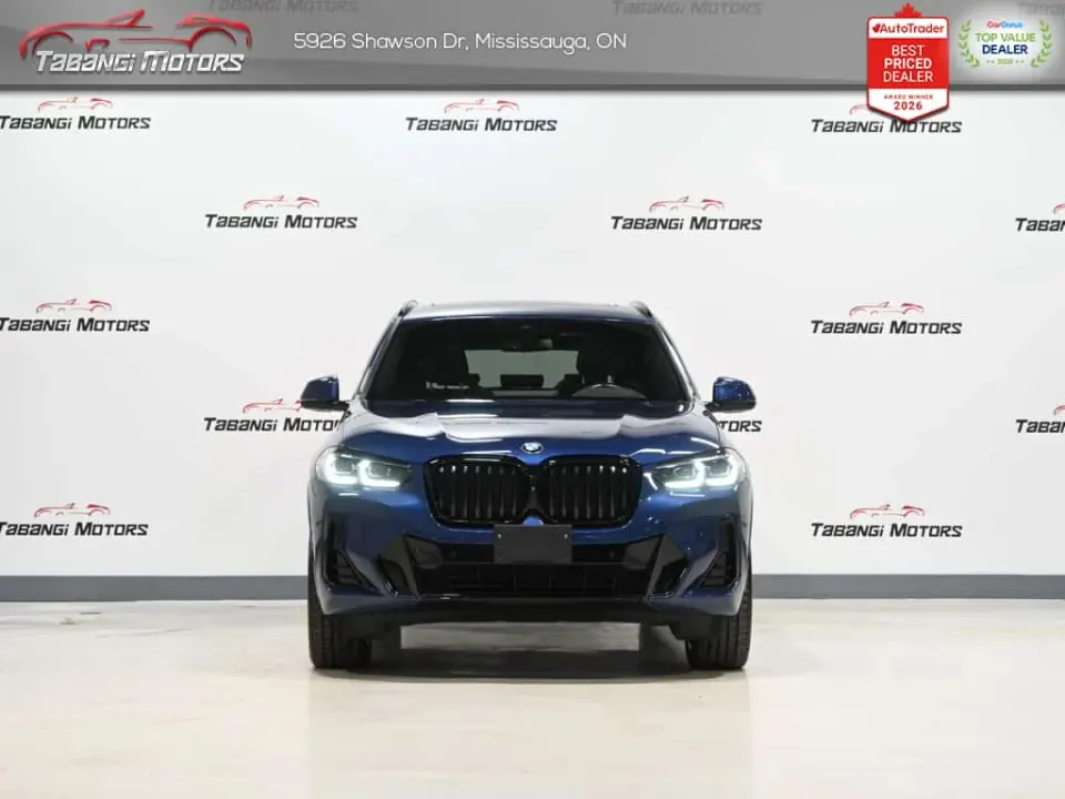 BMW X3 30i xDrive30i No Accident ///M 360CAM HUD Panoramic Roof Ambient Light 2024