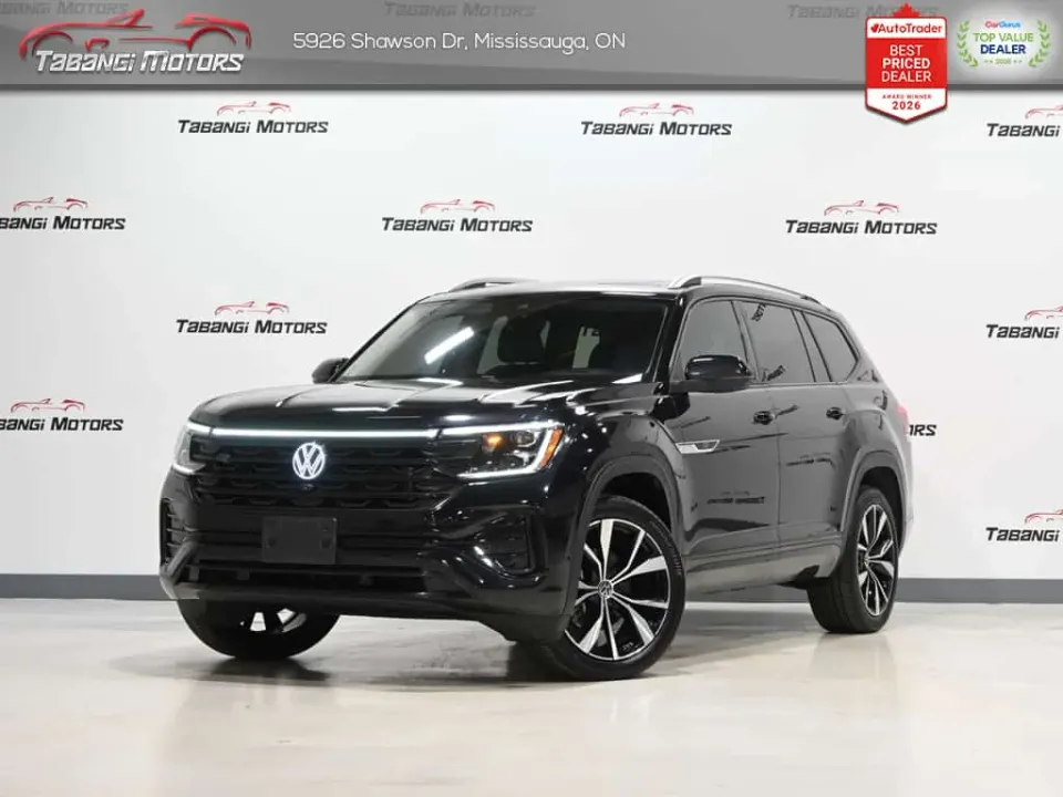 VW Atlas 2.0 TSI Execline No Accident 360CAM Harman/Kardon HUD Remote Start 2024