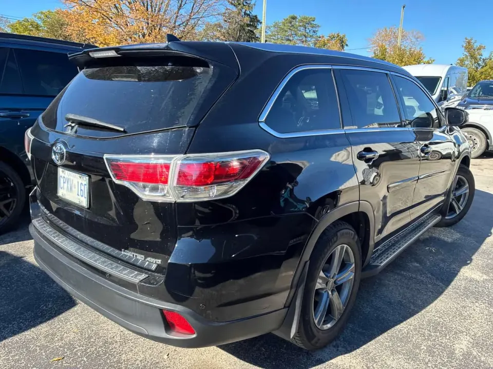 Toyota Highlander Limited 2016