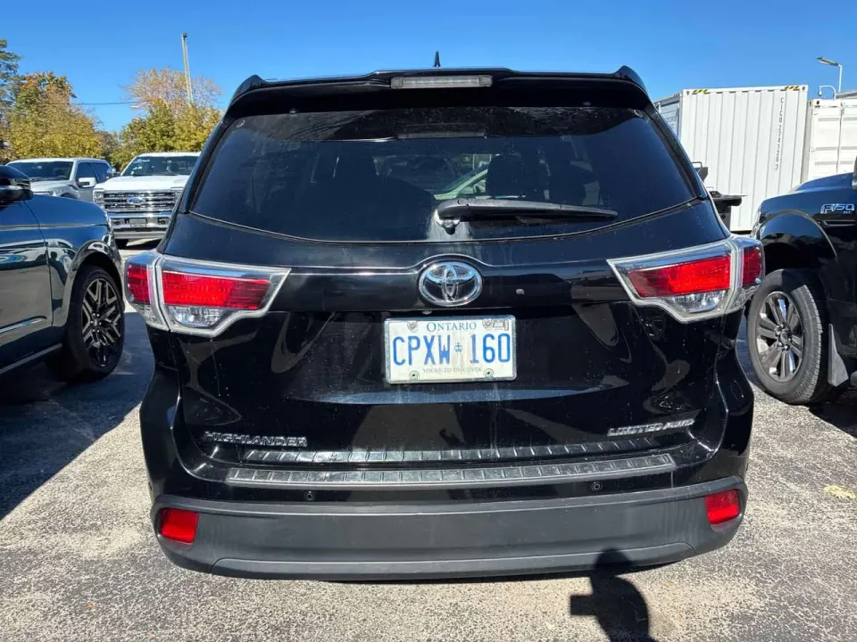 Toyota Highlander Limited 2016