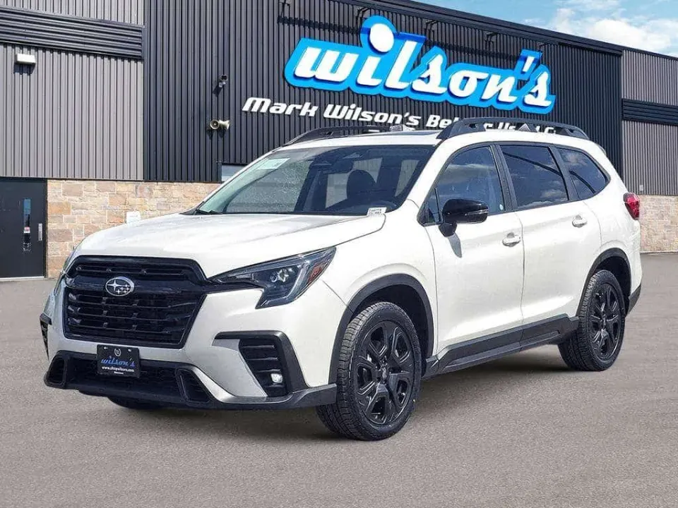 Subaru Ascent Onyx AWD | 7 Seater | Leather | Heated Seats + Steering | Panoramic Sunroof | Eyesight | BSM & More! 2023