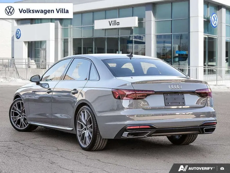 Audi A4 45 TFSI Progressiv 45/CLEAN CARFAX/LIKE BRAND NEW/LOW KM/ 2021