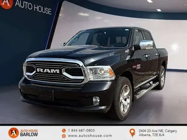 Dodge RAM 1500 Limited CREWCAB NAVIGATION HEATED AND COOLED LEATHER SEATS DRIVE MODES REMOTE START HEATED MIRRORS 2018