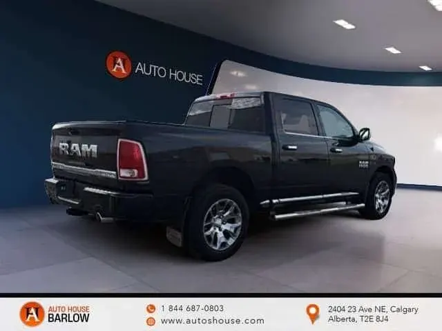 Dodge RAM 1500 Limited CREWCAB NAVIGATION HEATED AND COOLED LEATHER SEATS DRIVE MODES REMOTE START HEATED MIRRORS 2018