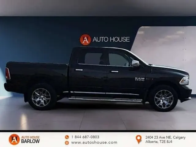Dodge RAM 1500 Limited CREWCAB NAVIGATION HEATED AND COOLED LEATHER SEATS DRIVE MODES REMOTE START HEATED MIRRORS 2018