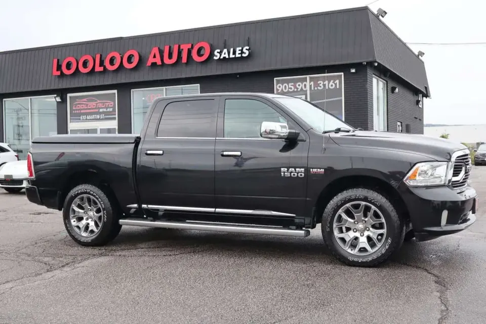 Dodge RAM 1500 Limited Crew Cab 4WD | No Accidents | Certified | Local Ontario Vehicle 2018