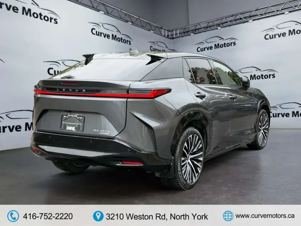 Lexus RZ 450e 450e AWD * NO ACCIDENTS / COOLED SEATS / PANORAMIC ROOF / DRIVER ASSIST 2023