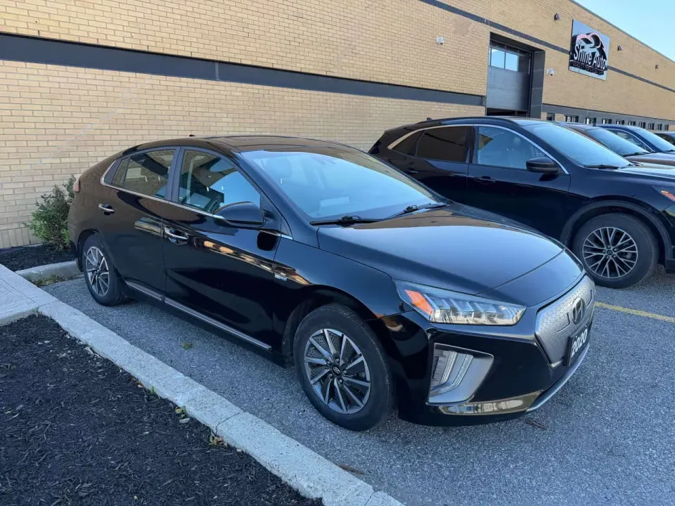 Hyundai Ioniq Ultimate Leather Navi Full EV Clean Carfax Certifi 2020
