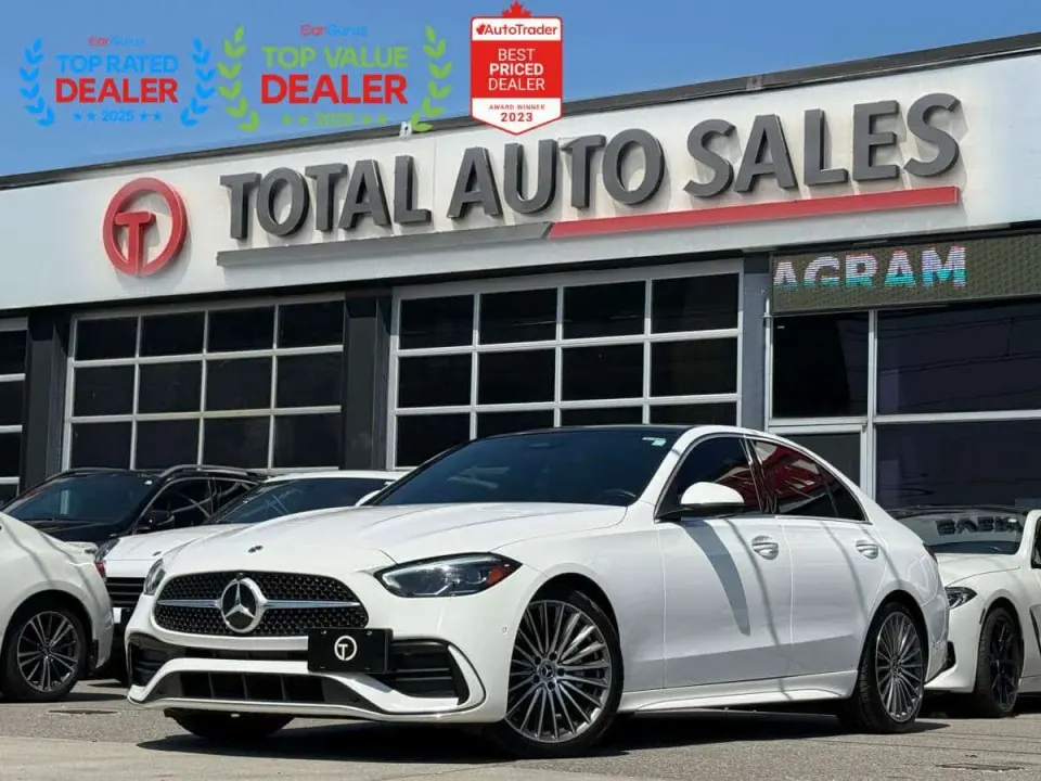 Mercedes-Benz C 300 //AMG PKG | MB SERVICED | BURMESTER | 360 CAMERA | PANO | LOADED 2024